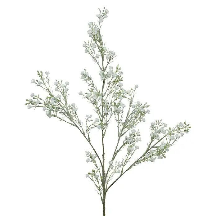 Planta artificial - Altura: 79 cm, Blanco, Plástico - Vista frontal