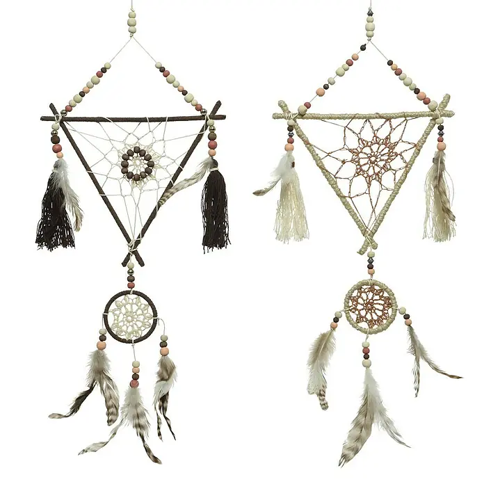 Artículos decorativos Atrapa sueños - Negro/blanco - Vista frontal