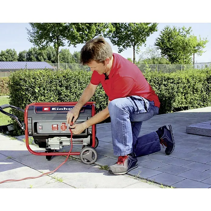 Einhell Stromerzeuger TC-PG 35/E5 - Max. Leistung: 3.100 W, Tankvolumen: 15 l - Anwendungsbeispiel
