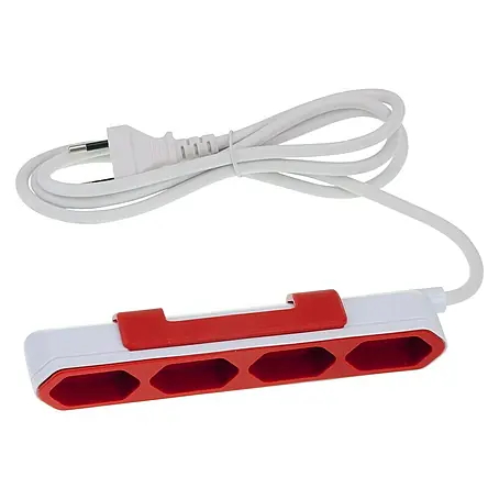 Stekkerdoos Powerbar Rood