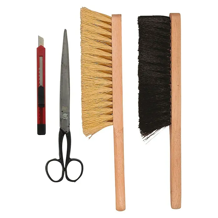 Master Behangset 4-delig - Inhoud: 4 stk. - Top-down weergave
