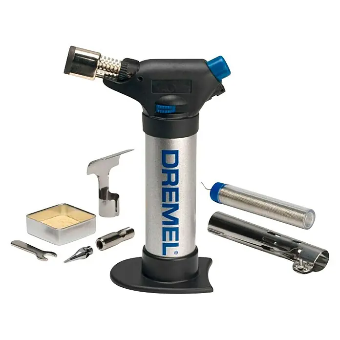 Dremel VersaFlame Unidad de soldadura de alto rendimiento 2200-4 - Apto para: Gas butano - Vista frontal