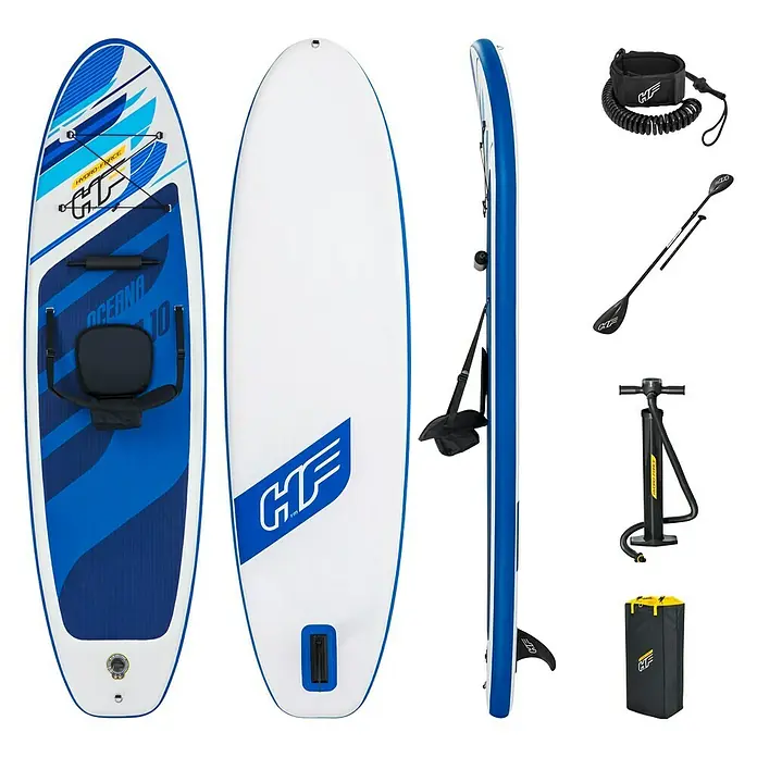 Hydro-Force Set SUP daska s priborom Oceana - D x Š x V: 305 x 84 x 12 cm, Nosiva sila: 120 kg, Napuhljivo - Pogled odozgo