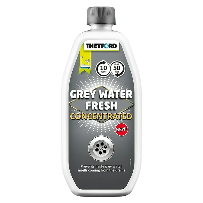 Thetford Reinigungsmittel Grey Water Fresh Concentrated - 0,8 l - Vorderansicht