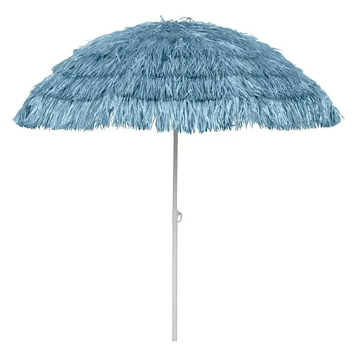 Strandschirm - 180 cm, Ombre Blue - Vorderansicht