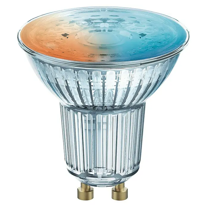 Ledvance Smart+ WiFi LED-Leuchtmittel Spot - GU10, 5 W, PAR51, 350 lm, Einstellbare Farbtemperatur - Vorderansicht