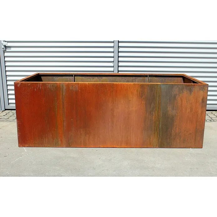 Palatino Hochbeet Urban - 250 x 50 x 70 cm, Cortenstahl - Stimmungsaufnahme