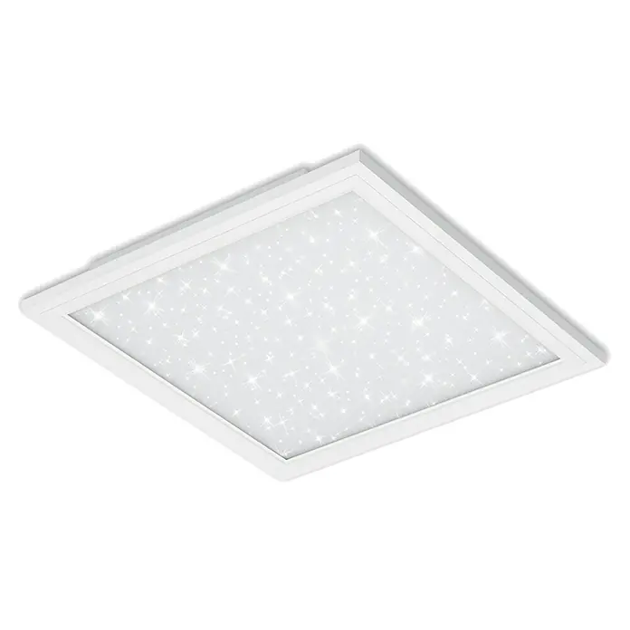 Briloner LED-Panel Sternendekor - 36 W, L x B x H: 59,6 x 59,6 x 6 cm, Weiß, Kaltweiß - Ansicht von unten