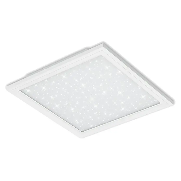 Briloner LED-Panel Sternendekor - 18 W, L x B x H: 29,5 x 29,5 x 5,5 cm, Weiß, Neutralweiß - Ansicht von unten