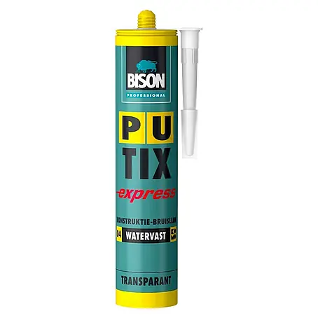 Bison Professional  Houtlijm PU-TRIX Express Koker 340 g