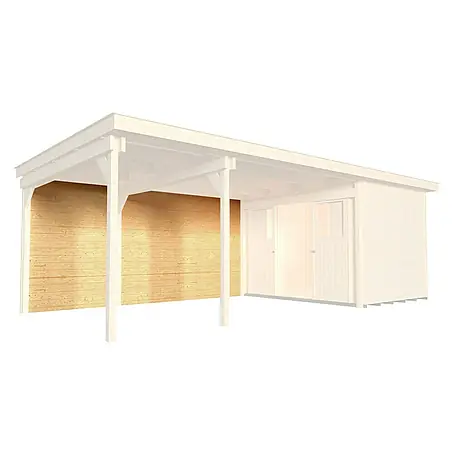 Weka  Rückwand für Anbau 150 cm