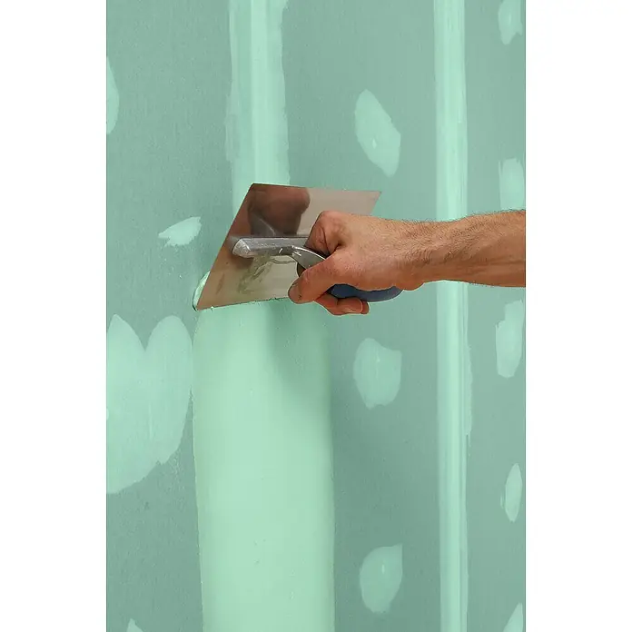 Knauf Fugenspachtel Uniflott Finish imprägniert - 6 kg, Gebrauchsfertig - Anwendungsbeispiel