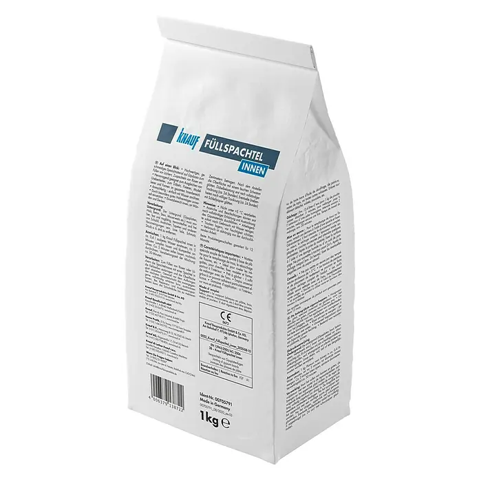 Knauf Füllspachtel - 1 kg - Rückansicht