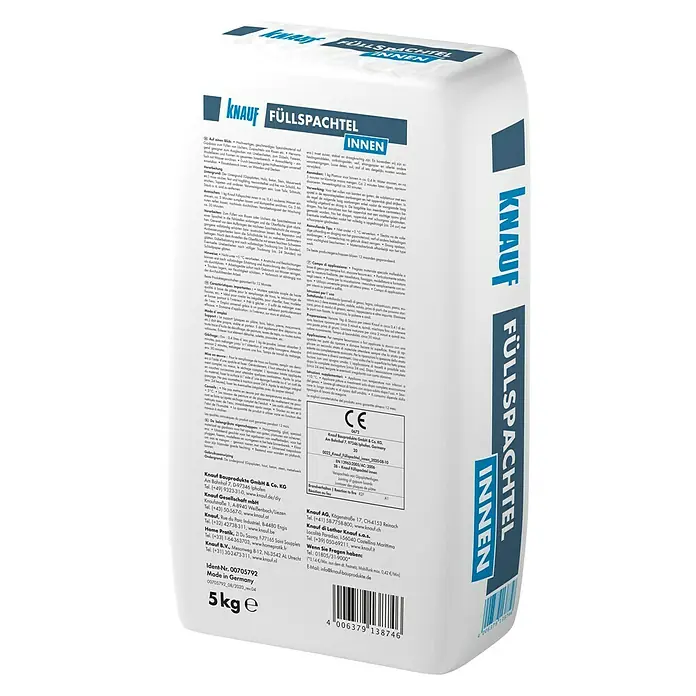 Knauf Füllspachtel - 5 kg - Rückansicht