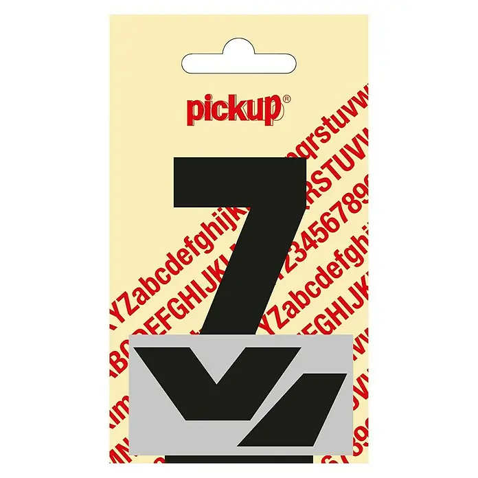 Pickup Naljepnica Z s kvačicom - Motiv: Z, Crne boje, Visina: 90 mm - Pogled sprijeda