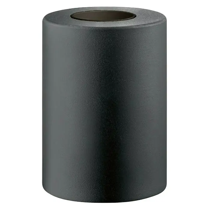 Home Sweet Home Lampvoet Dry - 10 W, E27, Zwart, Hoogte: 10 cm - Vooraanzicht