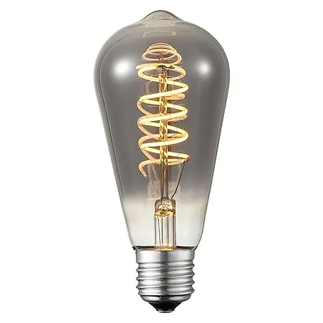Home Sweet Home  Ledlamp Druppel Spiraal Rook