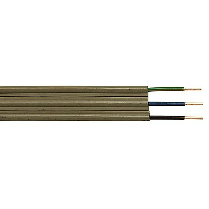 Plosnati kabel - NYIF-J3G1,5, 20 m, Bež boje - Detaljan prikaz