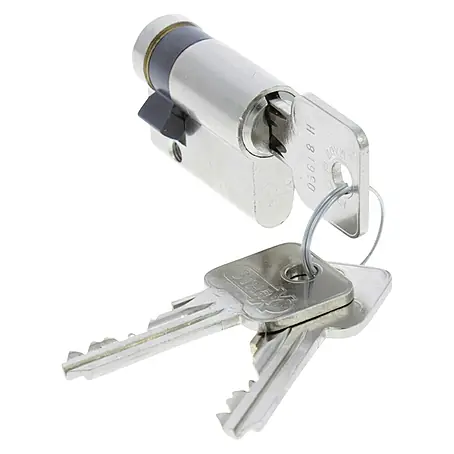 Starx  Profielcilinder enkel 1 x vernikkeld 40 mm