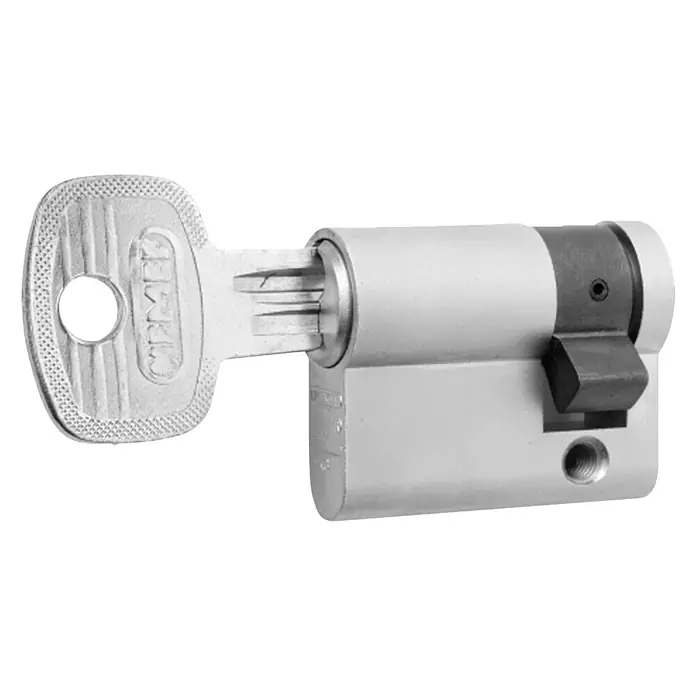 Nemef Profielcilinder Type 106/9 - Aantal sleutels: 3 st. - Zijaanzicht rechts