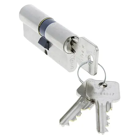 Starx  Profielcilinder verlengd 1 x vernikkeld 30/35 mm