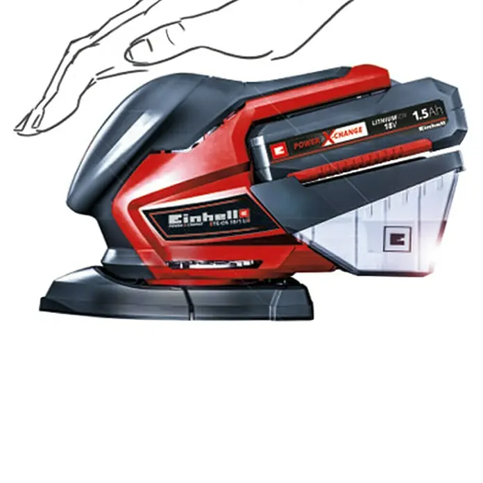 Einhell Power X-Change Akumulatorska višenamjenska brusilica - Bez akumulatora, 18 V, 24.000 o/min