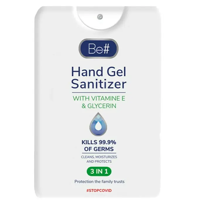 Desinfectante hidroalcohólico - 20 ml - Vista frontal