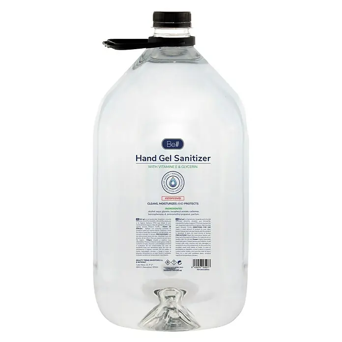 Desinfectante hidroalcohólico - 5 l - Vista trasera