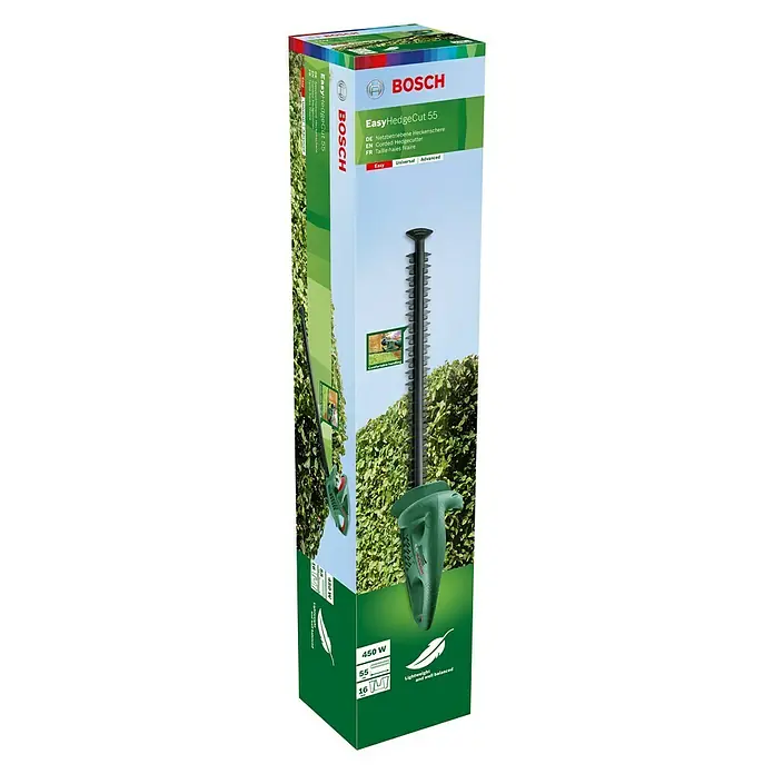 Bosch Elektro-Heckenschere EasyHedgeCut 55 - 450 W - Diagonale Ansicht