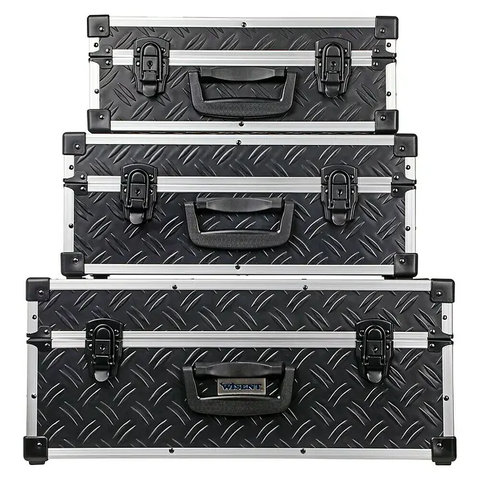 Wisent Werkzeugkoffer-Set TC Deluxe 3 in 1 - Geeignet für: Werkzeugaufbewahrung, Ohne Werkzeug, 3 Stk. - Vorderansicht