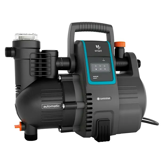 Gardena Smart system Hauswasserautomat smart Pressure Pump - 1.300 W, Max. Fördermenge: 5.000 l/h, Max. Druck: 5 bar - Vorderansicht