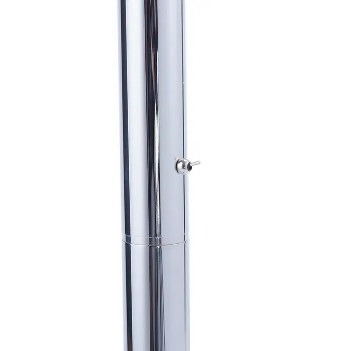 Lámpara de pie LED Eva - 80 W, Altura: 215 cm, Cromo, Blanco cálido - Primer plano