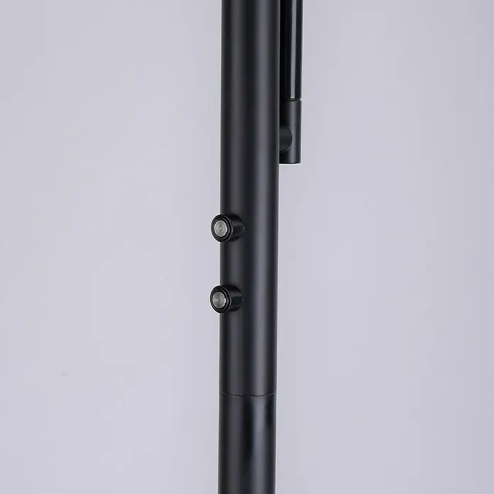 LeuchtenDirekt Lámpara de pie LED Christine - 22 W, Altura: 193 cm, Negro, Blanco cálido - Primer plano
