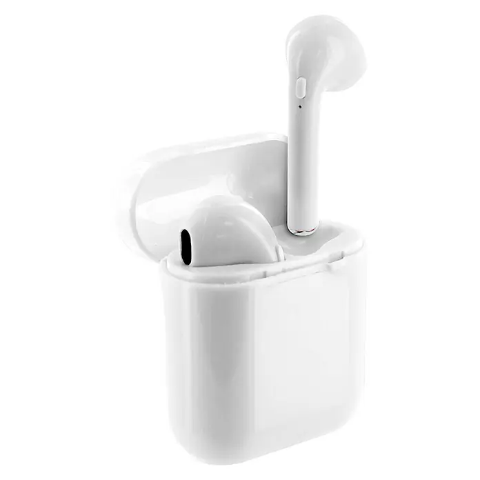 Metronic Auriculares Bluetooth - Blanco - Vista angular