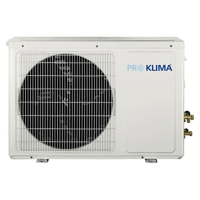 PR Klima Aire acondicionado Inverter PRO-12WDH - Potencia frigorífica máx. por unidad en BTU/h: 11.942 BTU/h, Potencia calorífica máx. por equipo en BTU/h: 12.966 BTU/h, Específico para: Habitaciones de hasta 25 m² - Vista frontal