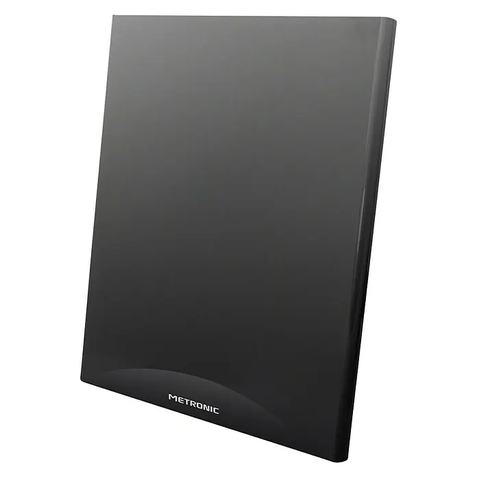 Metronic Antena para interior extra plana - Negro - Vista angular