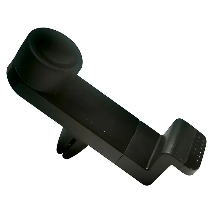Soporte para Smartphone para coche Ventilación - Específico para: Colocar en la ventilación, Negro - Vista angular