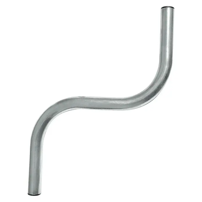Metronic Brazo curvado S - Ancho: 40 mm, Metal - Vista angular