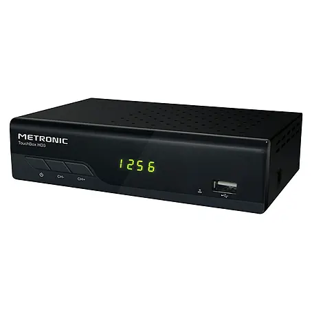 Metronic  Receptor de satélite digital DVB-S2 HD