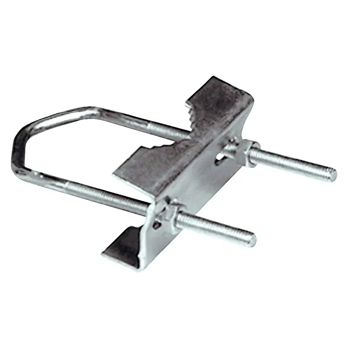 Metronic Soporte para antenas en bigas - Metal, L x An x Al: 4 x 14,5 x 12 cm - Vista angular