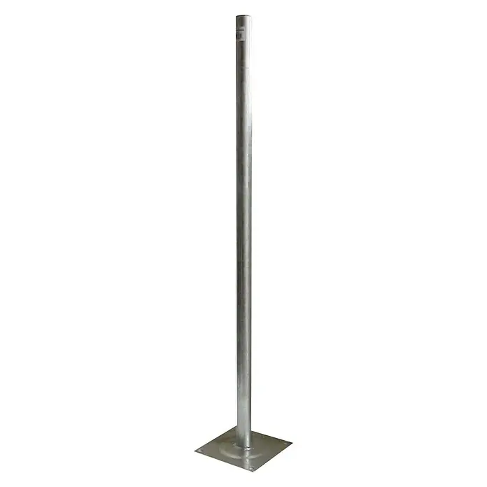 Metronic Base de fijación para terraza - Apto para: Antena - Vista angular