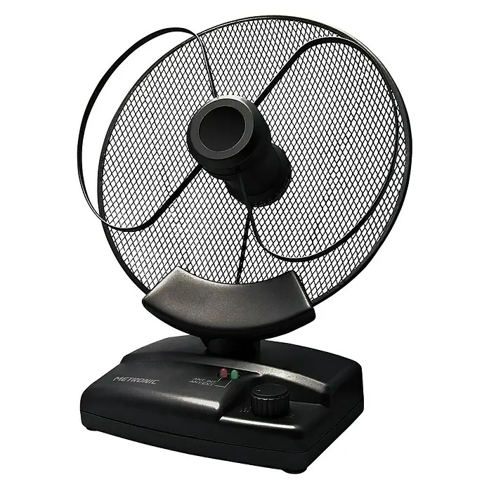 Metronic Antena para interior prima - Negro - Vista angular