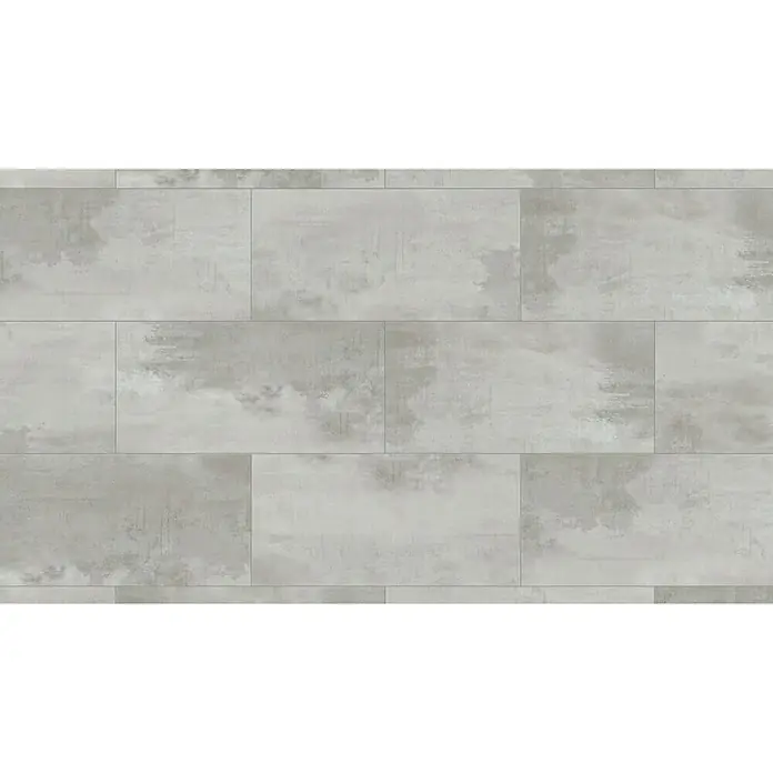 LOGOCLIC Harde vinylvloer - 600 x 295 x 5 mm, Steenlook - Bovenaanzicht