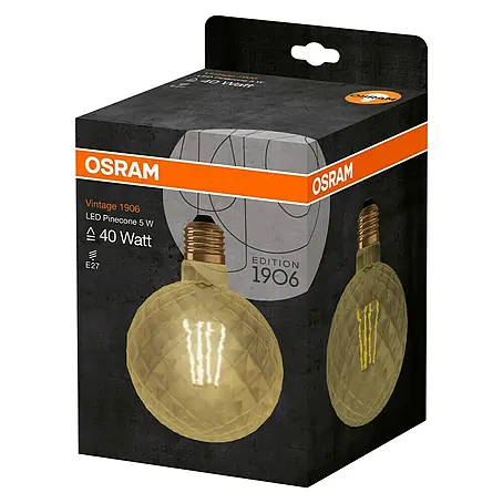 Osram Vintage 1906 LED-Leuchtmittel Tannenzapfen