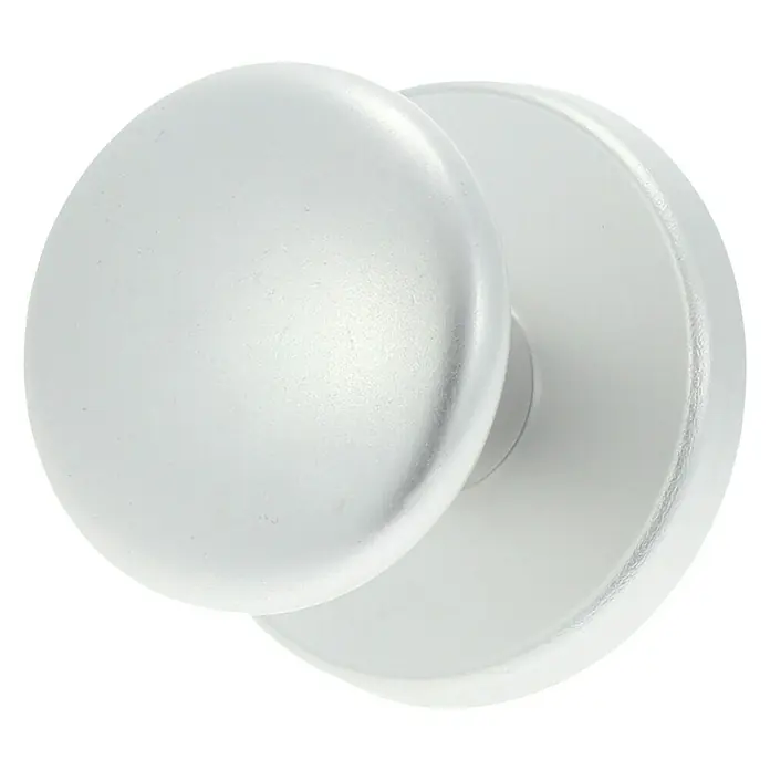 Ami Deurgreep Bol F1 - Aluminium - Diagonaal zicht