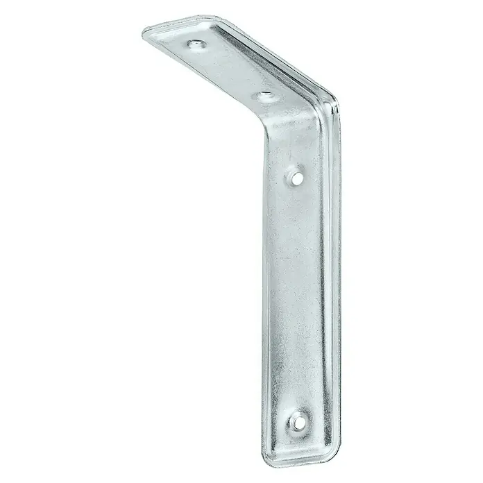 Stabilit Regalwinkel - L x B x H: 115 x 40 x 80 mm, Belastbarkeit: 30 kg, Stahl, Verzinkt - Diagonale Ansicht