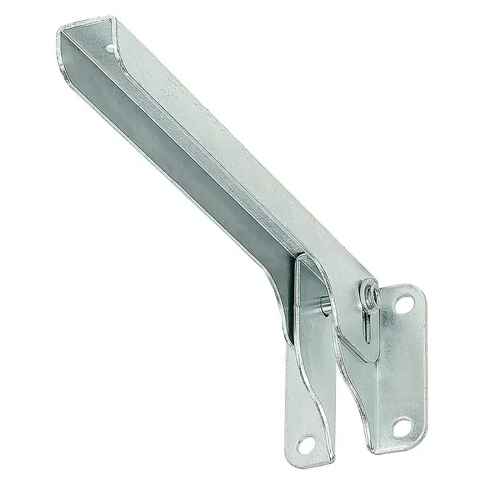 Stabilit Klappträger - L x B x H: 180 x 47 x 60 mm, Stahl, Verzinkt - Diagonale Ansicht