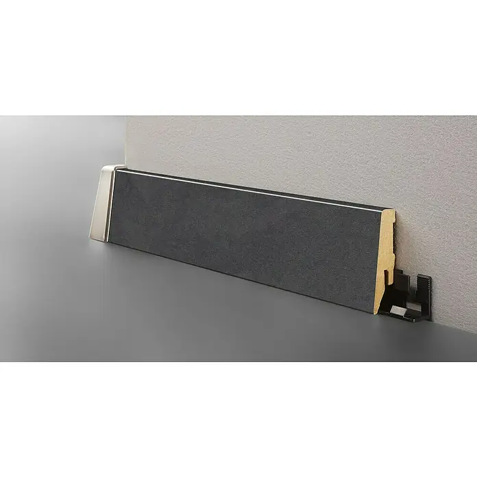 LOGOCLIC Podna kutna lajsna - 2,6 m x 18 mm x 58 mm, Ravni oblik - Živopisni prikaz