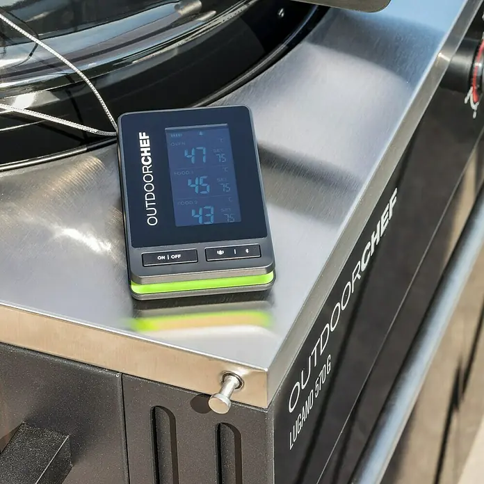 Outdoorchef Grill-Thermometer Gourmet Check Pro - Batteriebetrieben - Anwendungsbeispiel