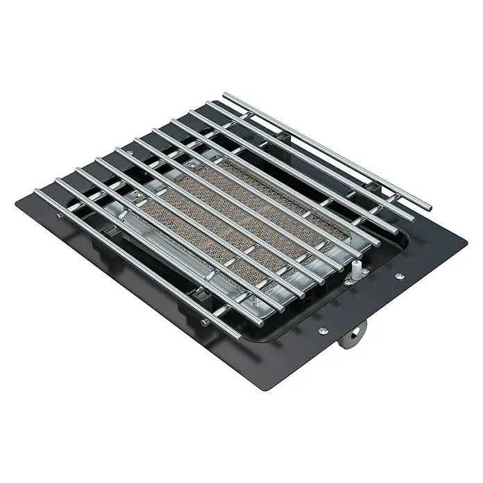 Outdoorchef Seitenkocher Blazing Zone - Passend für: Outdoorchef Gasgrill Dualchef 325 G &  425 G - Diagonale Ansicht